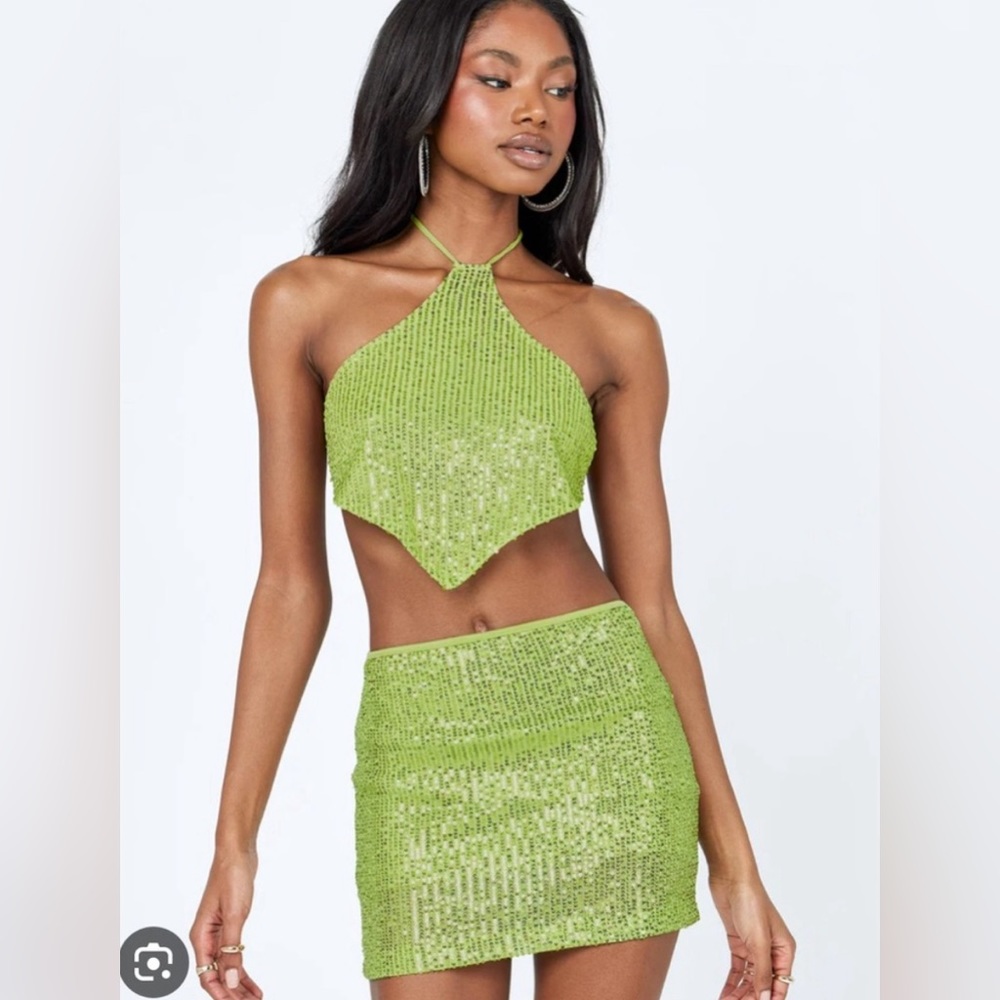 Sequence green two piece